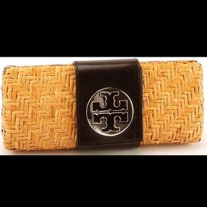 Tory Burch Rattan Clutch